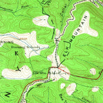 United States Geological Survey Spruce Knob, WV-VA (1922, 62500-Scale) digital map