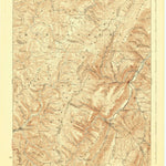 United States Geological Survey Spruce Knob, WV-VA (1924, 62500-Scale) digital map