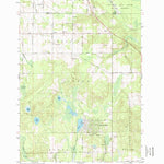 United States Geological Survey Spruce, MI (1971, 24000-Scale) digital map