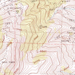 United States Geological Survey Spruce Mountain, NV (1986, 24000-Scale) digital map