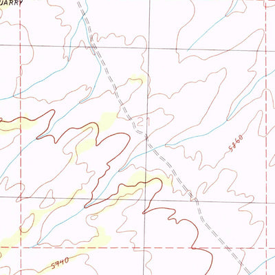 United States Geological Survey Spruce Mountain NW, NV (1986, 24000-Scale) digital map