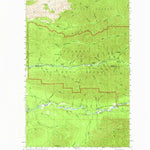 United States Geological Survey Spruce Mountain, WA (1956, 62500-Scale) digital map