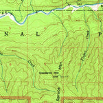 United States Geological Survey Spruce Mountain, WA (1956, 62500-Scale) digital map