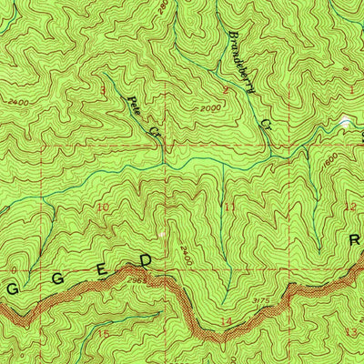 United States Geological Survey Spruce Mountain, WA (1956, 62500-Scale) digital map