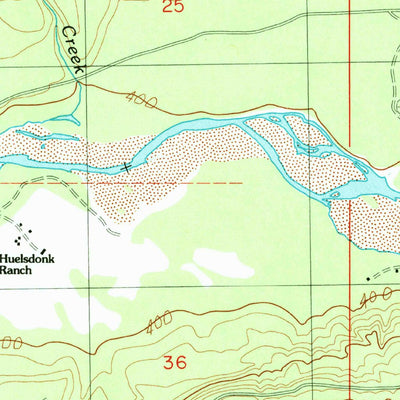 United States Geological Survey Spruce Mountain, WA (1990, 24000-Scale) digital map