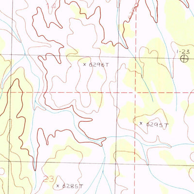 United States Geological Survey Spruce Well, NV (1986, 24000-Scale) digital map