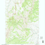 United States Geological Survey Spur Mountain, MT (1997, 24000-Scale) digital map