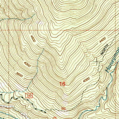 United States Geological Survey Spur Peak, WA (2001, 24000-Scale) digital map