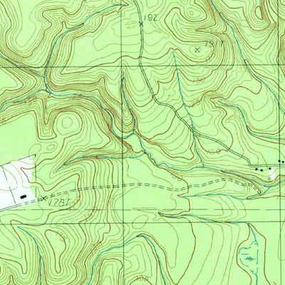 United States Geological Survey Spurger, TX (1984, 24000-Scale) digital map