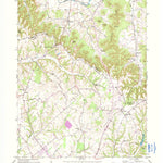 United States Geological Survey Spurlington, KY (1953, 24000-Scale) digital map