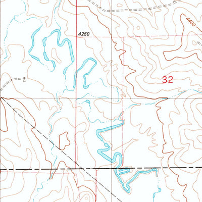United States Geological Survey Spyglass Hill, WY (1982, 24000-Scale) digital map