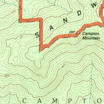 United States Geological Survey Squam Mountains, NH (1995, 24000-Scale) digital map