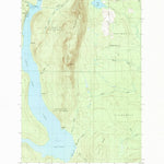 United States Geological Survey Squapan Lake East, ME (1984, 24000-Scale) digital map