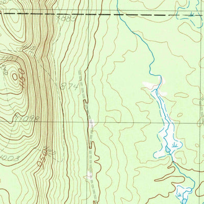 United States Geological Survey Squapan Lake East, ME (1984, 24000-Scale) digital map