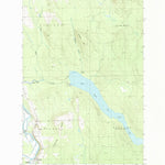 United States Geological Survey Squapan Lake West, ME (1986, 24000-Scale) digital map