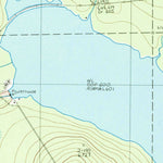 United States Geological Survey Squapan Lake West, ME (1986, 24000-Scale) digital map