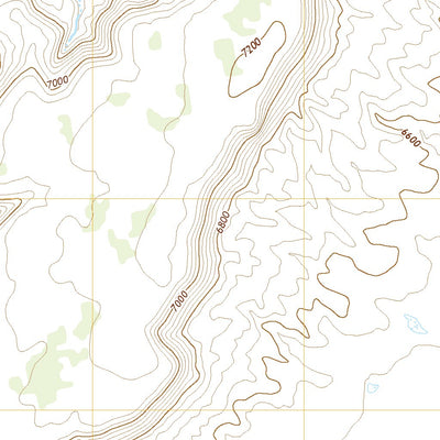 United States Geological Survey Square Butte, AZ (2021, 24000-Scale) digital map