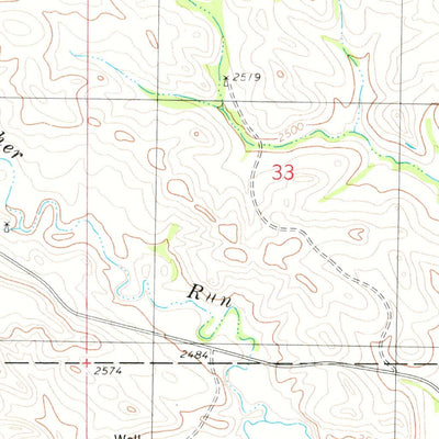 United States Geological Survey Square Butte, ND (1979, 24000-Scale) digital map