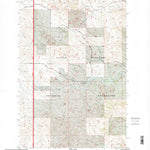 United States Geological Survey Square Butte, ND (1997, 24000-Scale) digital map