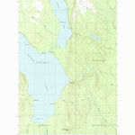 United States Geological Survey Square Lake East, ME (1986, 24000-Scale) digital map
