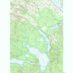 United States Geological Survey Square Lake, ME (1953, 62500-Scale) digital map