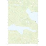 United States Geological Survey Square Lake West, ME (2021, 24000-Scale) digital map