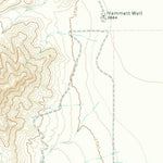 United States Geological Survey Square Mesa, TX (1972, 24000-Scale) digital map