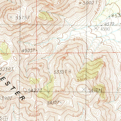 United States Geological Survey Square Mountain, AZ (1985, 24000-Scale) digital map