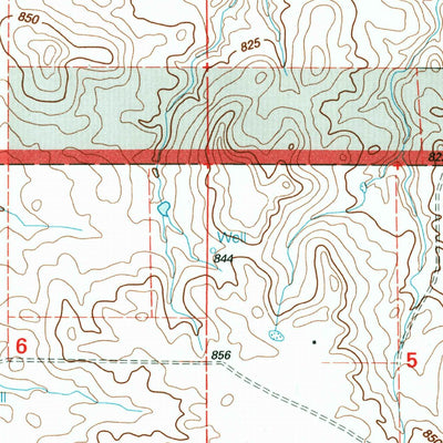 United States Geological Survey Square Top Butte, SD (1998, 24000-Scale) digital map