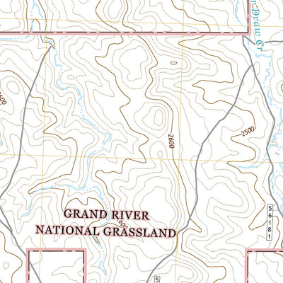 United States Geological Survey Square Top Butte, SD (2021, 24000-Scale) digital map