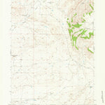 United States Geological Survey Square Top Butte, WY (1951, 24000-Scale) digital map