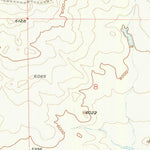 United States Geological Survey Square Top Butte, WY (1951, 24000-Scale) digital map