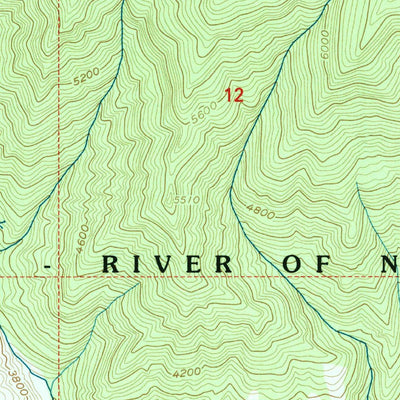 United States Geological Survey Square Top, ID (1998, 24000-Scale) digital map