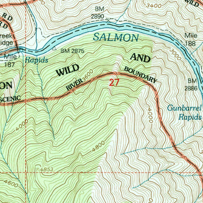 United States Geological Survey Square Top, ID (1998, 24000-Scale) digital map