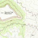 United States Geological Survey Square Top Mountain, TX (1972, 24000-Scale) digital map