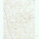 United States Geological Survey Square Top, WY (1964, 24000-Scale) digital map