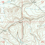 United States Geological Survey Square Top, WY (1964, 24000-Scale) digital map