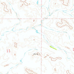 United States Geological Survey Squaretop Butte, ND (1974, 24000-Scale) digital map