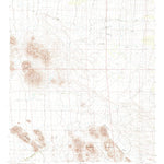 United States Geological Survey Squaretop Hills East, AZ (1986, 24000-Scale) digital map