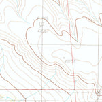 United States Geological Survey Squaretop Hills East, AZ (1986, 24000-Scale) digital map
