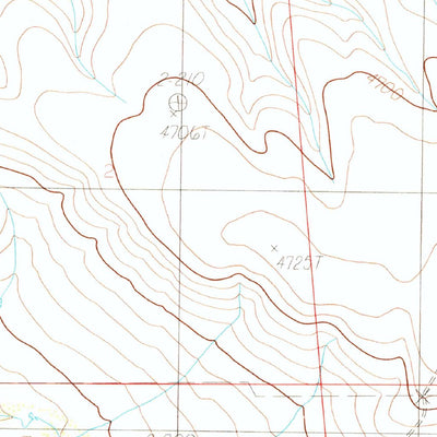 United States Geological Survey Squaretop Hills East, AZ (1986, 24000-Scale) digital map