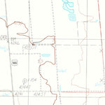 United States Geological Survey Squaretop Hills West, AZ (1986, 24000-Scale) digital map