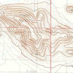 United States Geological Survey Squaretop Hills West, AZ (1986, 24000-Scale) digital map