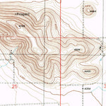 United States Geological Survey Squaretop Hills West, AZ (1996, 24000-Scale) digital map