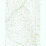 United States Geological Survey Squaw Butte, ID (1970, 24000-Scale) digital map