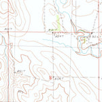 United States Geological Survey Squaw Buttes, SD (1983, 24000-Scale) digital map