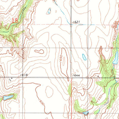 United States Geological Survey Squaw Creek, OK (1985, 24000-Scale) digital map