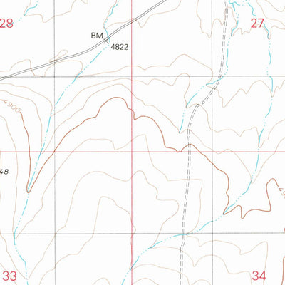 United States Geological Survey Squaw Flat, OR (1980, 24000-Scale) digital map