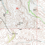 United States Geological Survey Squaw Gap, ND (1997, 24000-Scale) digital map