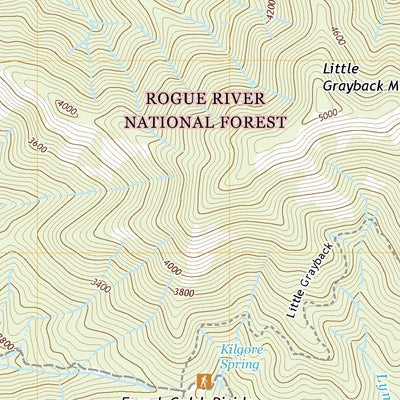 United States Geological Survey Squaw Lakes, OR (2020, 24000-Scale) digital map